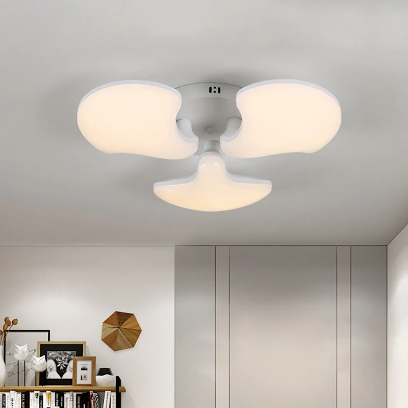 3/5 Hoofden Slaapkamer Inbouwverlichting Modernisme Witte LED Plafondgemonteerde Armatuur met Shell Acryl Schaduw, 23,5"/2...