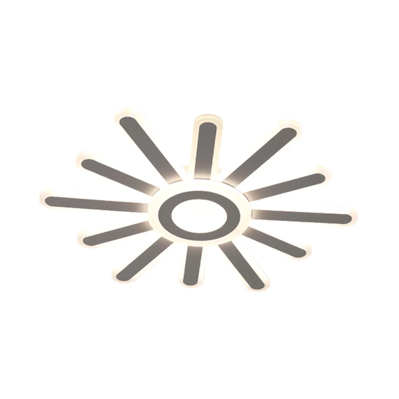 Zonachtige acryl LED-inbouweenvoud 19,5"/23,5" brede witte plafondlamp warm/wit helder