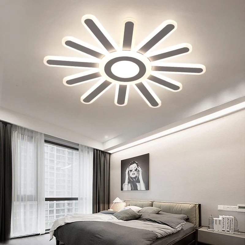 Zonachtige acryl LED-inbouweenvoud 19,5"/23,5" brede witte plafondlamp warm/wit helder