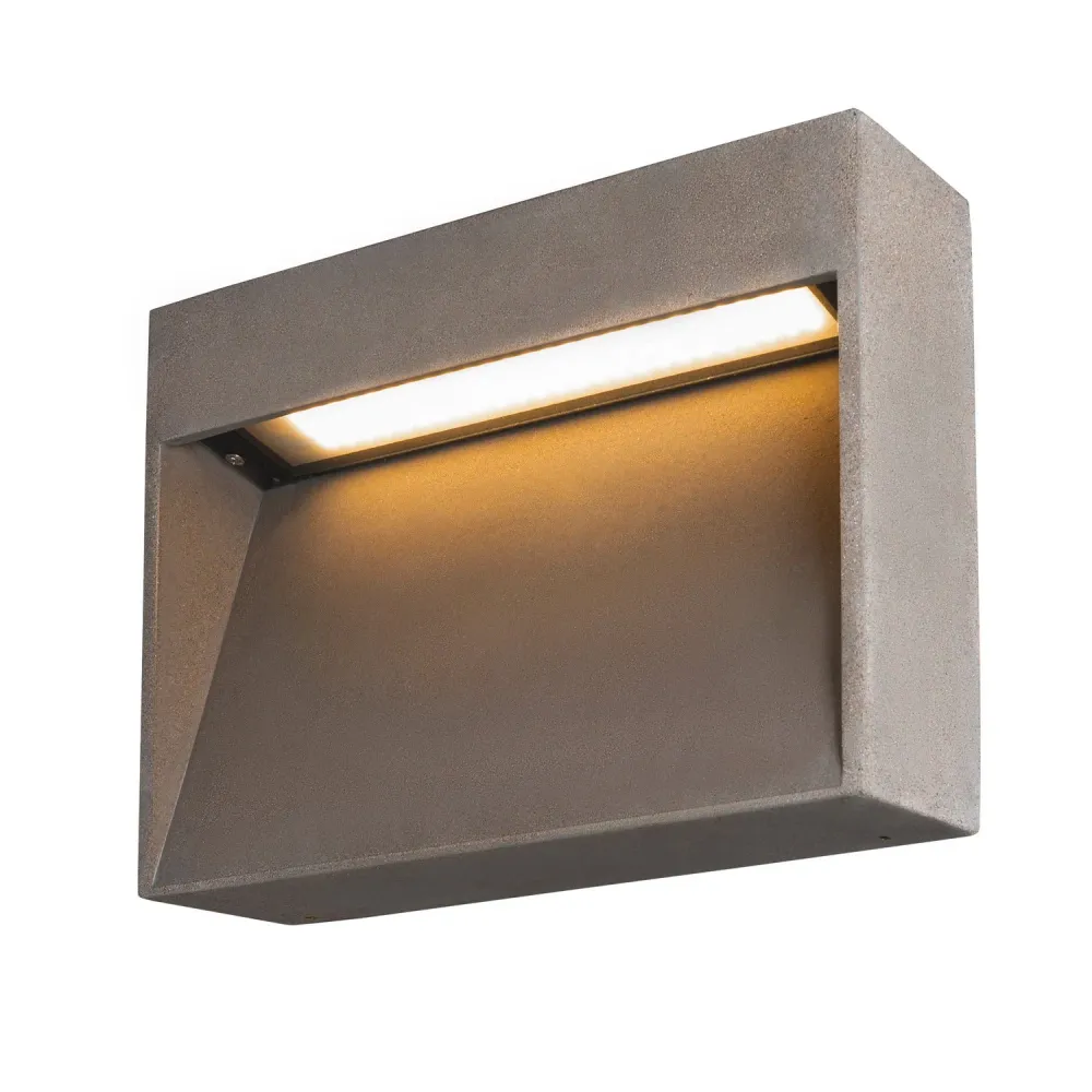 SLV Buitenlamp CONCRETO M IP65 Grijs met Statiefmogelijkheid