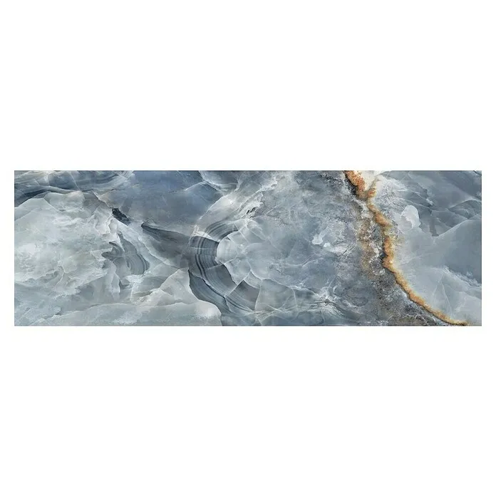 Halcón Wandtegel Fame - 90 x 30 cm, Blauw, Glanzend