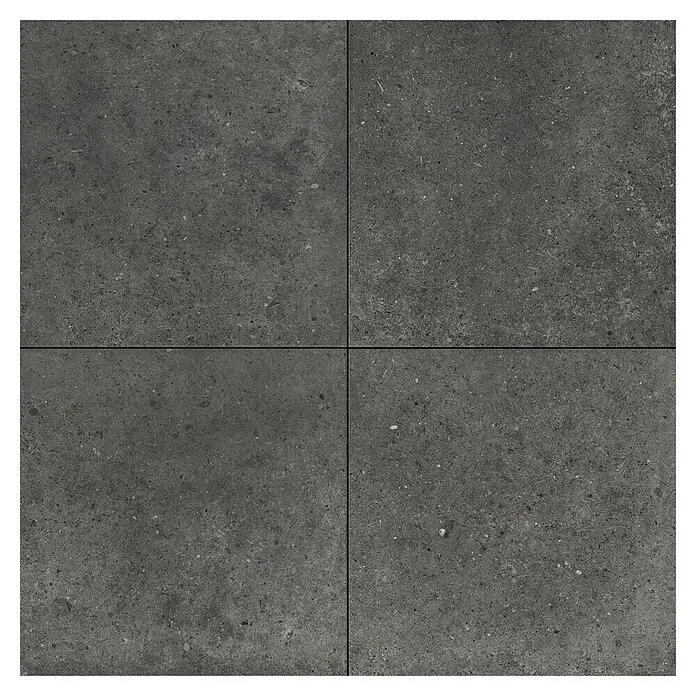 Keramische tegel Anthraciet - 60 x 60 cm, Grijs