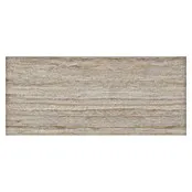 Tau ceramica Keramische tegel - Travertino Grey - 280 x 120 cm, Grijs / Lichtbruin, Mat
