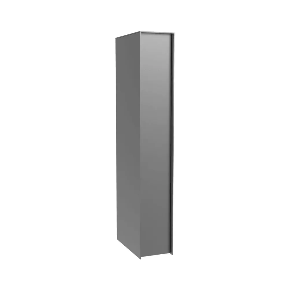 eSafe Fenix Top Medium Pakketbrievenbus Grijs aluminiumkleurig RAL 9007