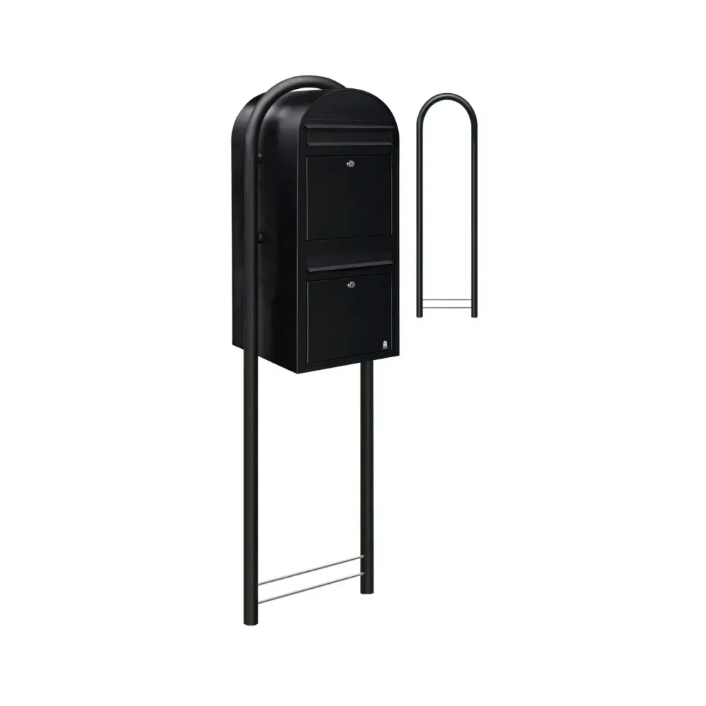 Bobi Duo RAL 9005 zwart (stuctuur) (Model Horizon)