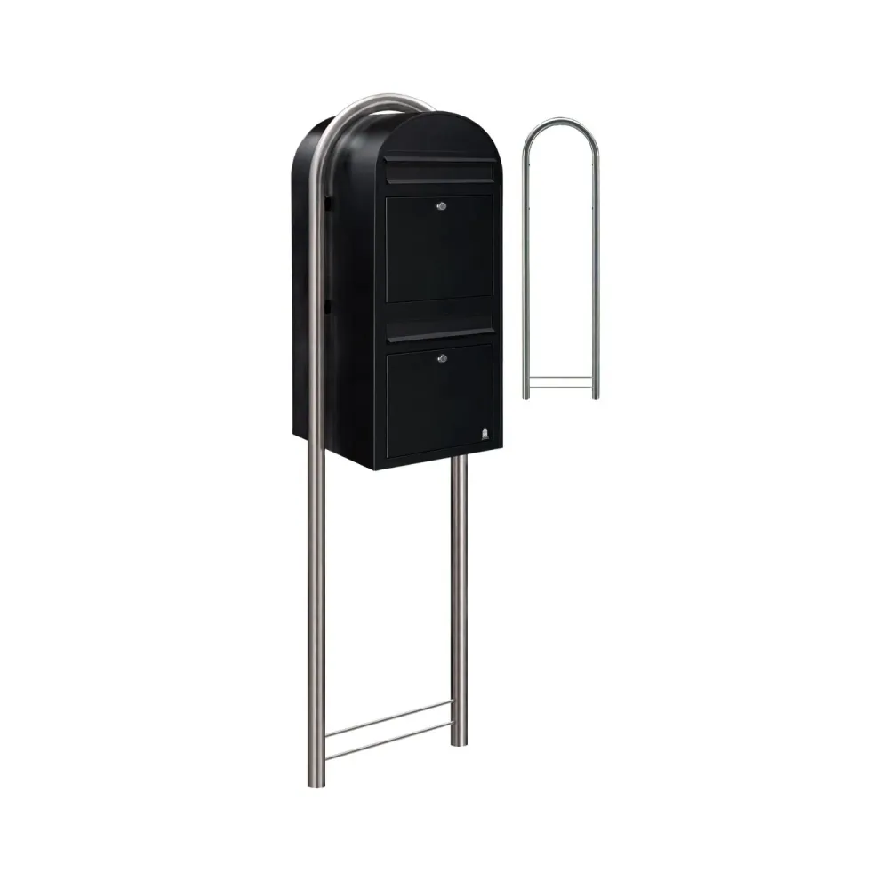 Bobi Duo RAL 9005 zwart (stuctuur) (Model Horizon)