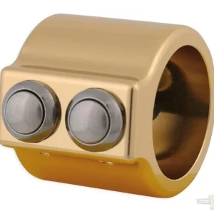 CCE, Switch Housing Kit, 1" Diameter Handle Bar, Dual Button, Billet Aluminium, Bronze Harley-Davidson