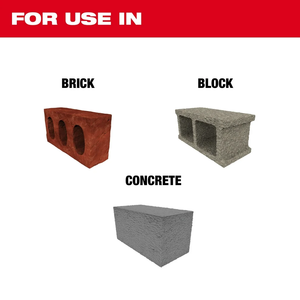 Milwaukee Tools 3-Inch Vol Wall Core Bit 48-20-5145