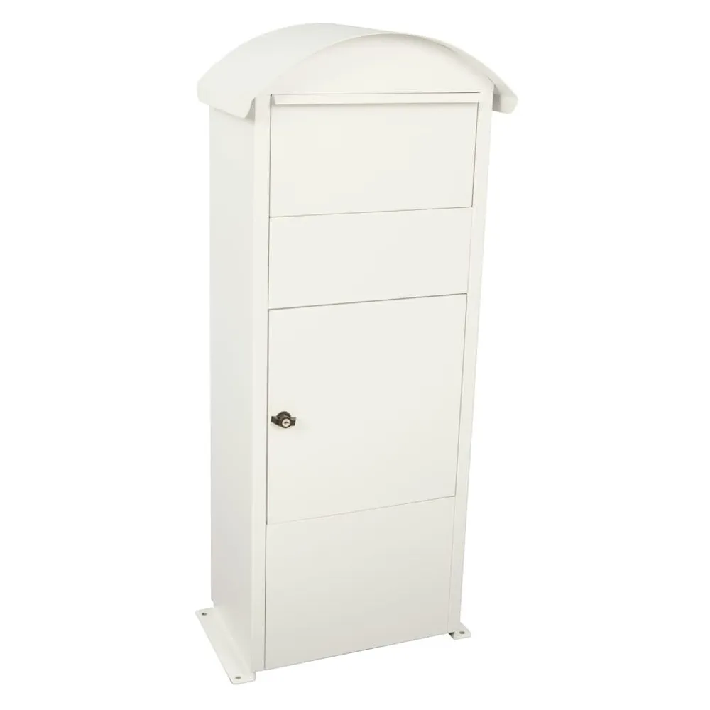 V-Part Pakketbox Victorian wit voor Moderne Voordeuren