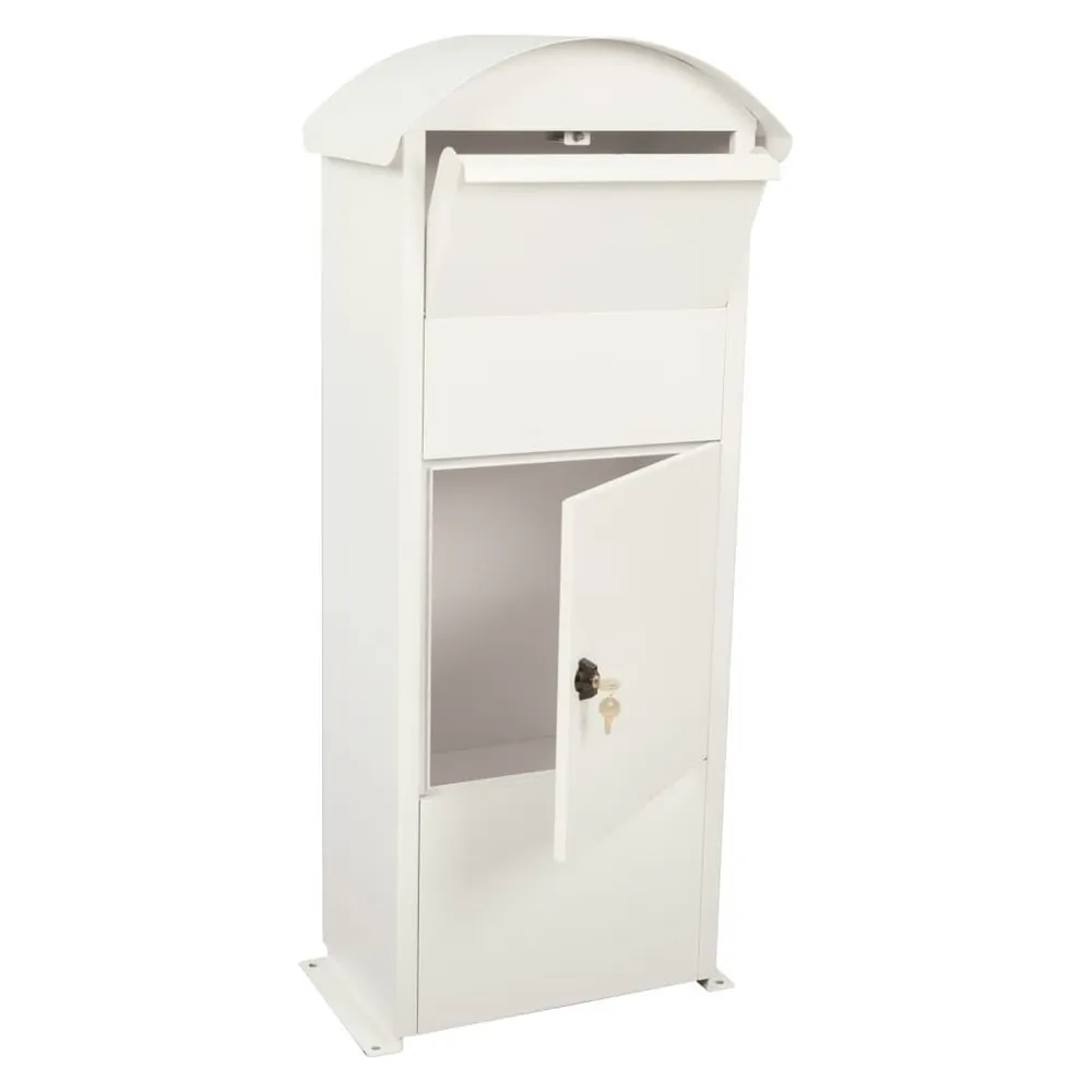 V-Part Pakketbox Victorian wit voor Moderne Voordeuren