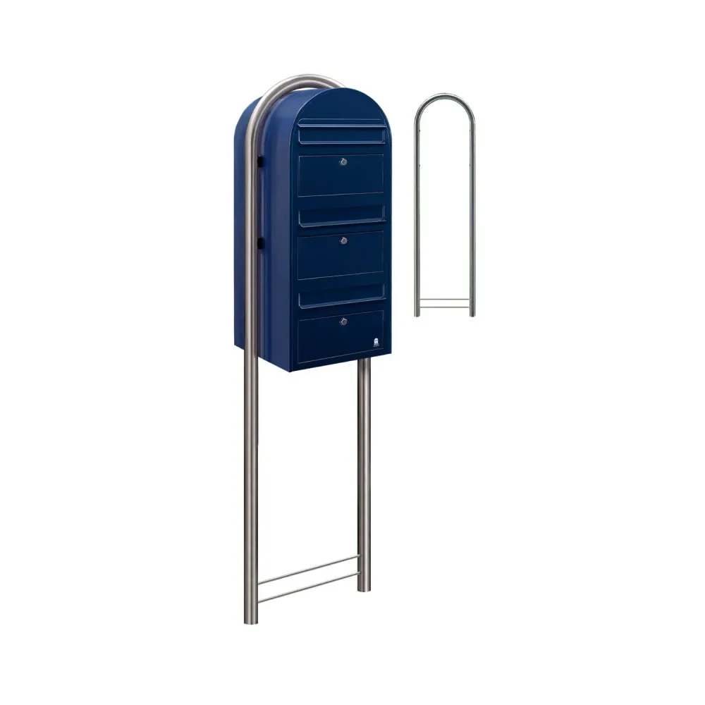 Wandmontage Bobi Trio RAL 5003 donkerblauw