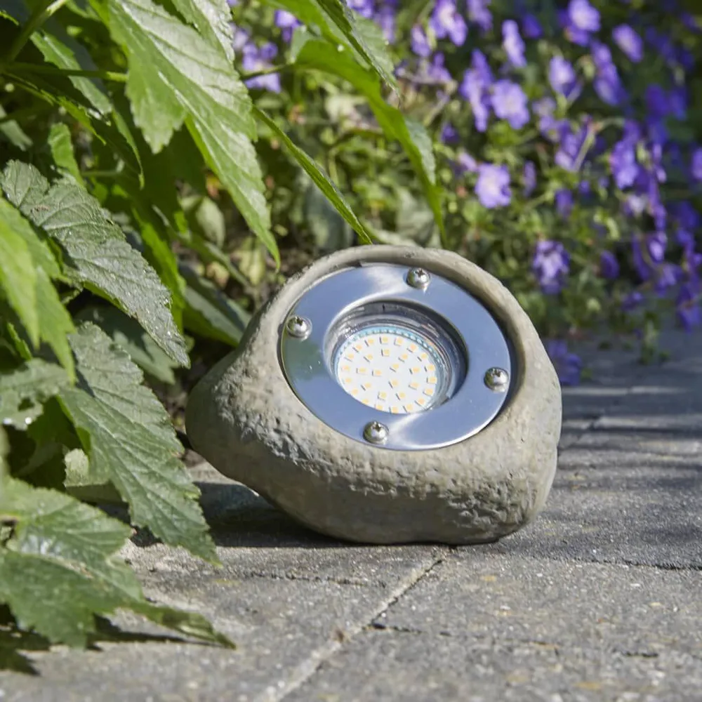Luxform Tuinlamp LED Tatra steengrijs