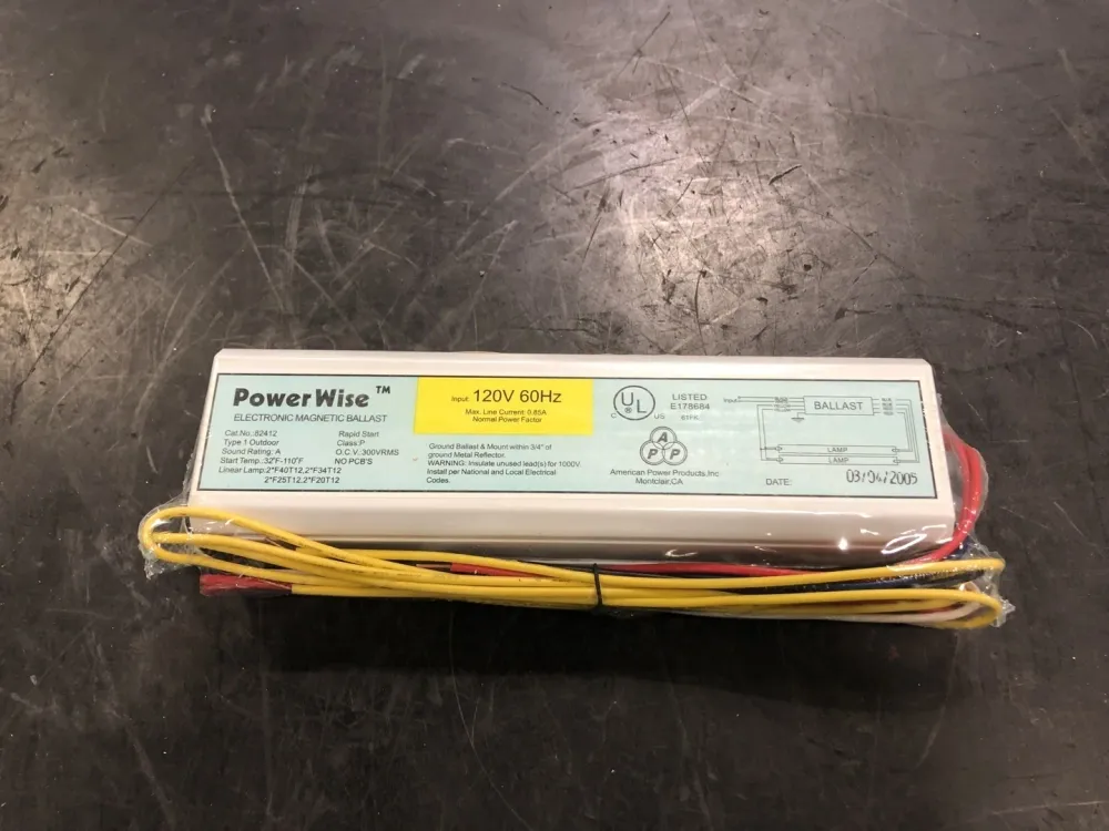 120 Volts 2 Lamps Electronic Magnetic Ballast 82412 | Snel Leverbaar