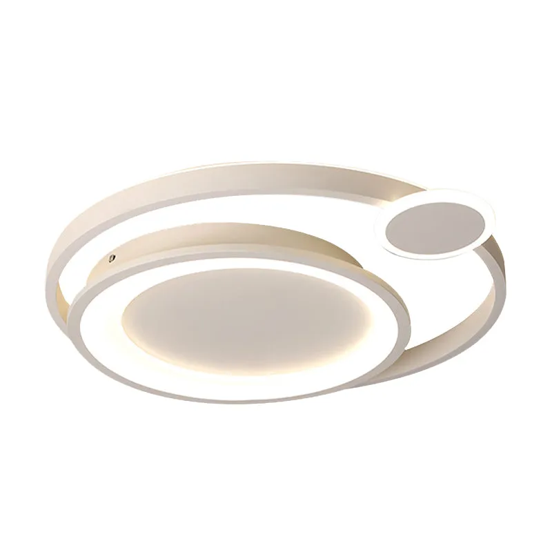 15"/18"/21,5" brede baan plafondgemonteerd armatuur Nordic metaal zwart/wit LED inbouwlamp warm/wit | Snel Leverbaar