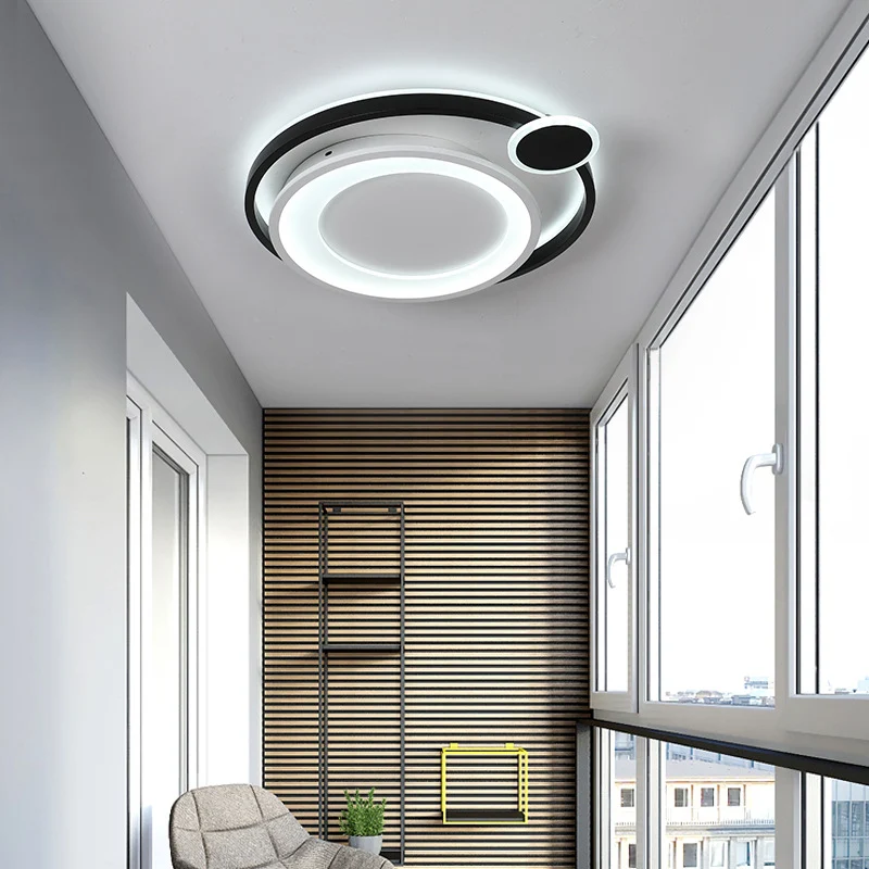 15"/18"/21,5" brede baan plafondgemonteerd armatuur Nordic metaal zwart/wit LED inbouwlamp warm/wit | Snel Leverbaar