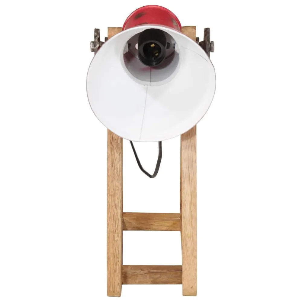 Bureaulamp 25 W E27 30x17x40 cm verweerd rood | Snel Leverbaar
