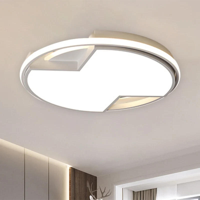 Premium Kwaliteit 16,5"/20,5" W witte ronde inbouwarmatuur moderne LED metalen plafond wit/warm helder voor slaapkamer