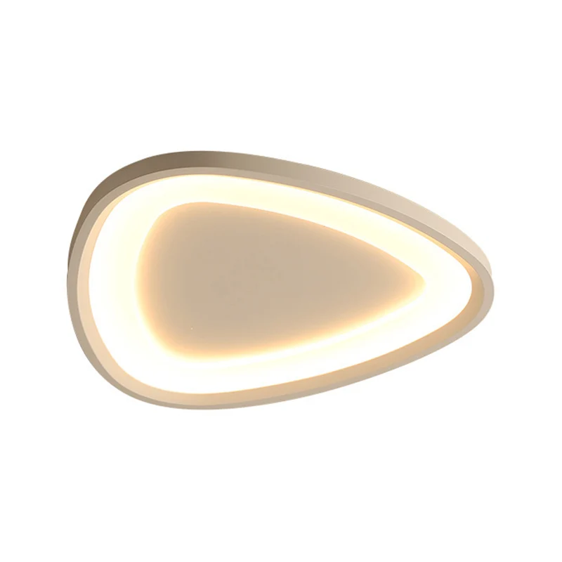 Regendruppelvormige dunne LED-plafondverlichting Eenvoudige aluminium witte inbouwlamp warm/wit zacht voor keuken, 18"/23,...