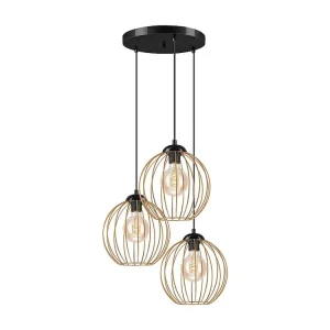 Suspension Zoya, Or, 107x50x24 cm, EPIKASA - Incl. Garantie