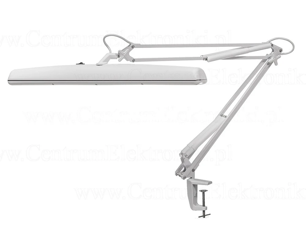 Velleman Vtlamp6 cosmetische lamp bureau bureau mount helder verstelbare arm kantoor schoonheid salon wit - Incl. Garantie