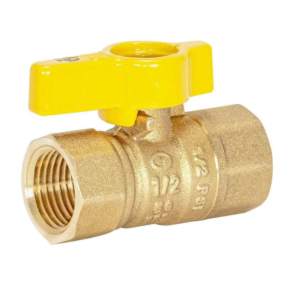 Brandwerend Eastman 1/2- Fip x 1/2- Fip Straight Gas Ball Valve
