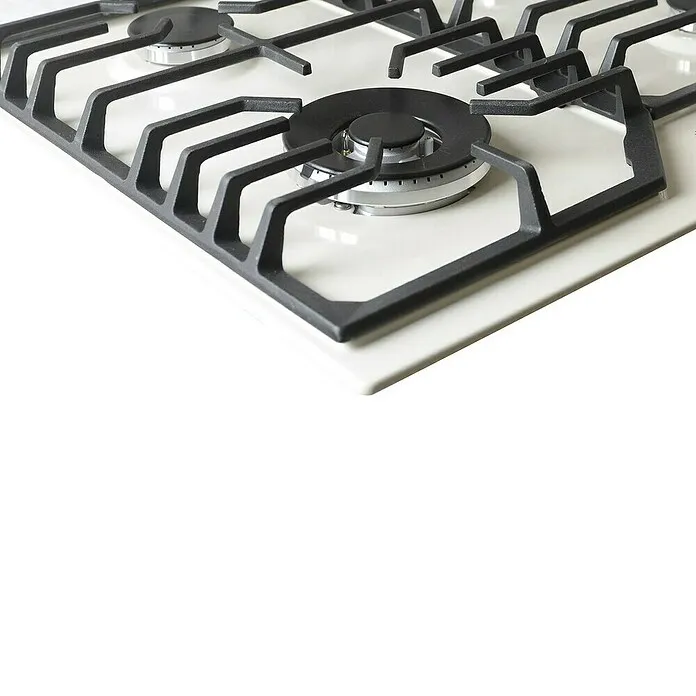 Brandwerend Wiggo Kookplaat inbouw gas WH-G634GL - C - l x b: 51 x 60 cm, Aantal gasbranders: 4 st.