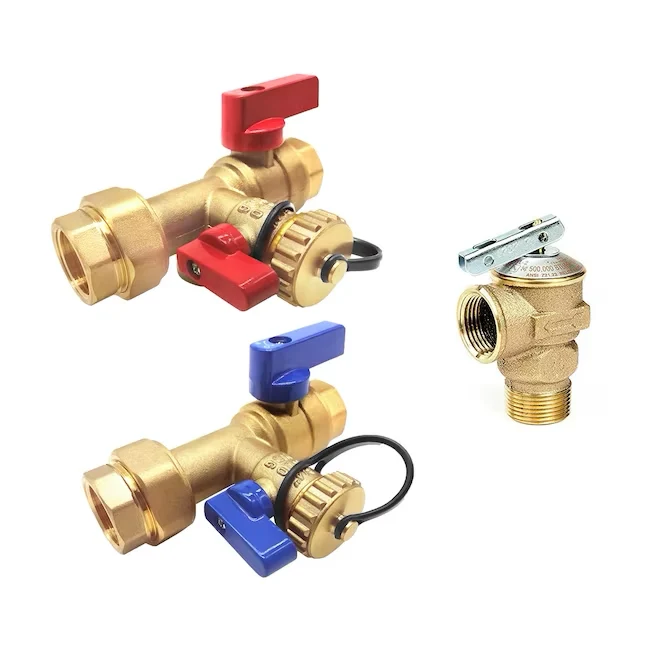 Charman Manufacturing 3/4--Dia Messing Installation Kit Tankless Gas Water Heater met CE-Keurmerk