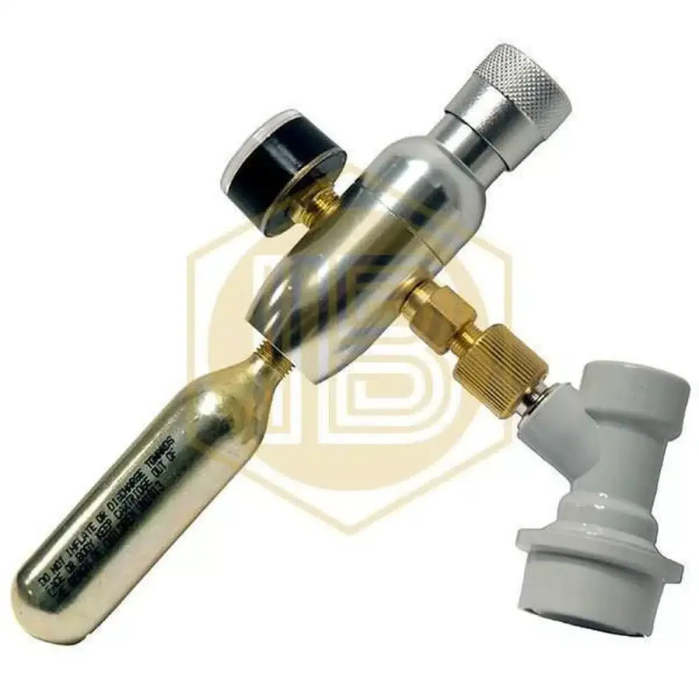 Gecertificeerd Corny Keg CO2 regulator charger pack