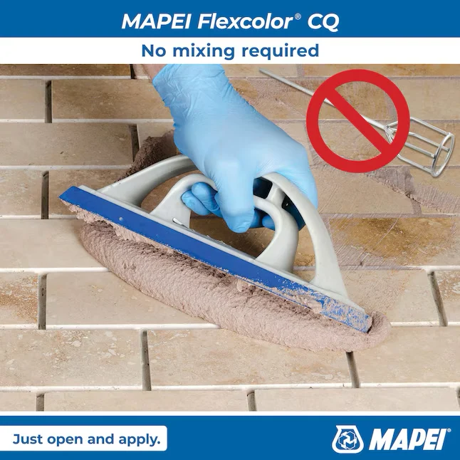 MAPEI Flexcolor CQ Avalanche #5038 Kunststof glas Premix Sanded Grout (1-Gallon)