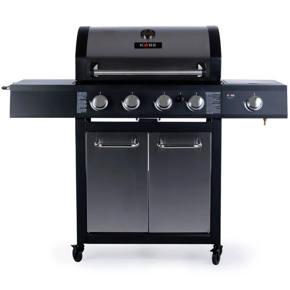 Professionele Kwaliteit Kobe Gas Grill PRIMA 4+1, 146x121x57cm