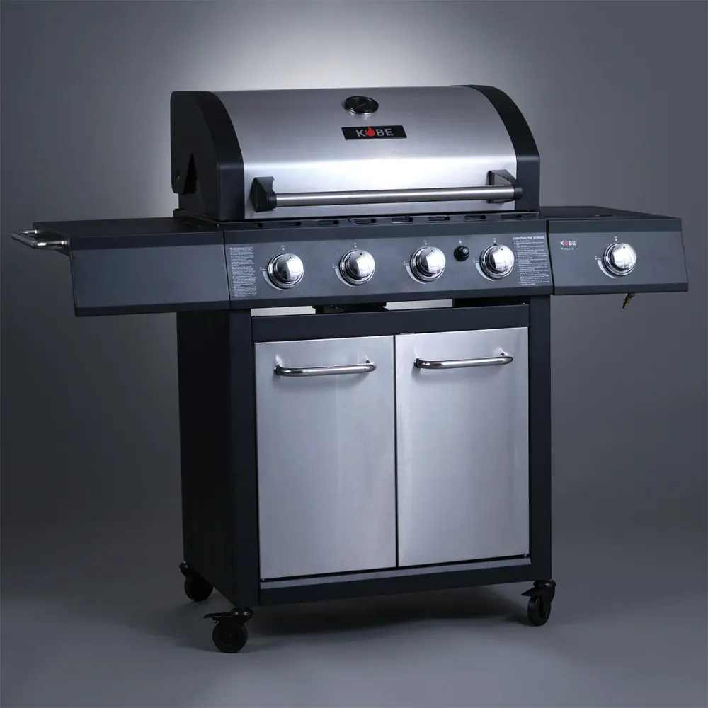 Professionele Kwaliteit Kobe Gas Grill PRIMA 4+1, 146x121x57cm