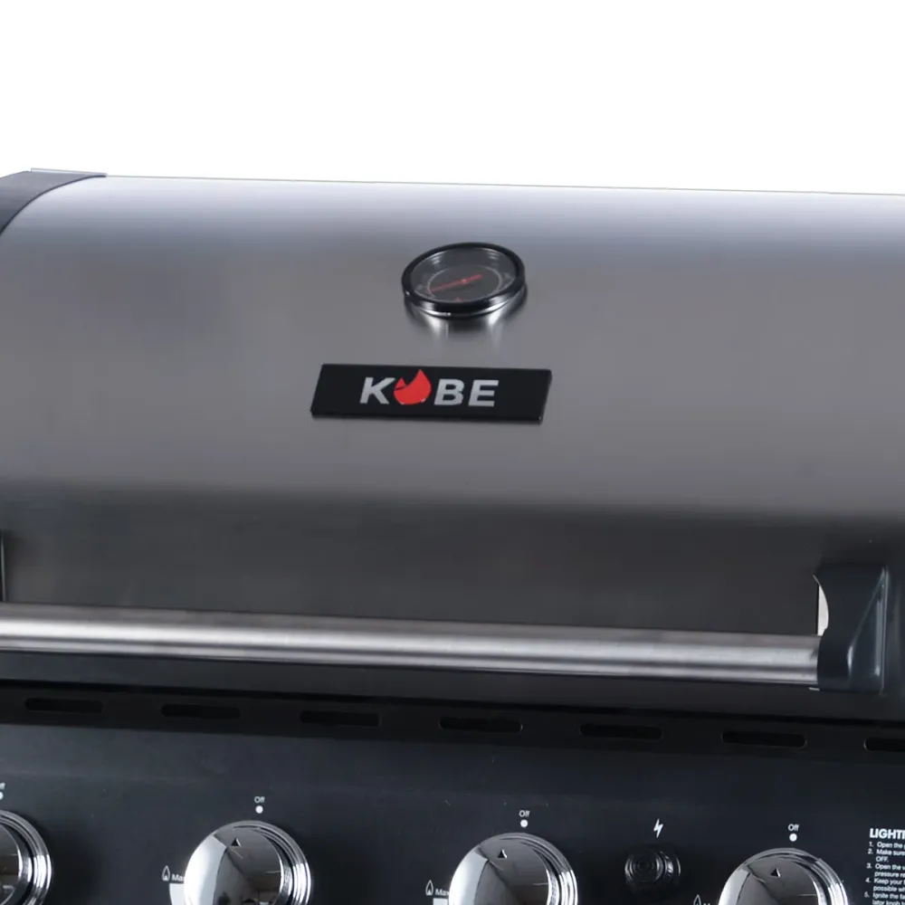Professionele Kwaliteit Kobe Gas Grill PRIMA 4+1, 146x121x57cm