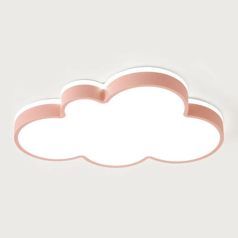 Acryl Cloud Flush Plafondlamp Eenvoud LED Inbouwverlichtingsarmatuur voor kinderslaapkamer met DALI Dimbaar