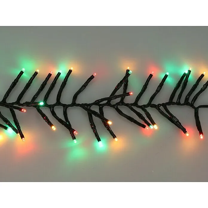 Hoge Bay Decoratieve led-kerstverlichting Cluster 768 LED - Zwart, Op netstroom, Led, Aantal lichtbronnen: 768 st.