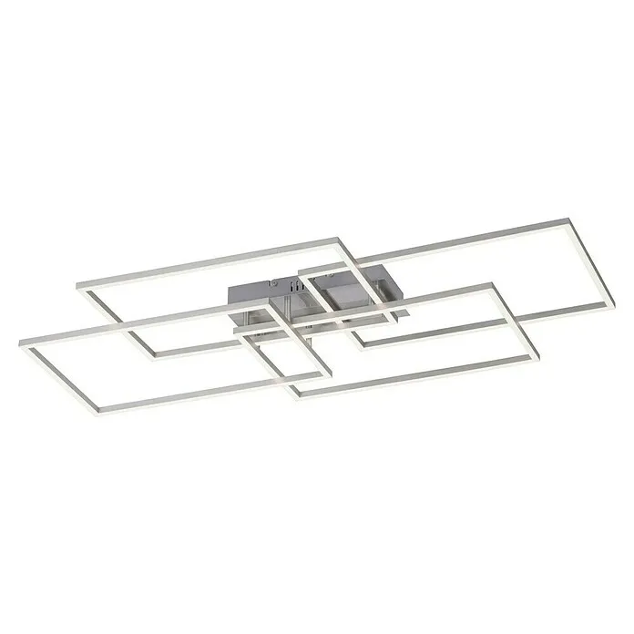 Just Light Led-plafondlamp - 48 W, l x b x h: 51,5 x 95 x 9 cm, Gastvrij wit | 600x600 mm | 4000 lm