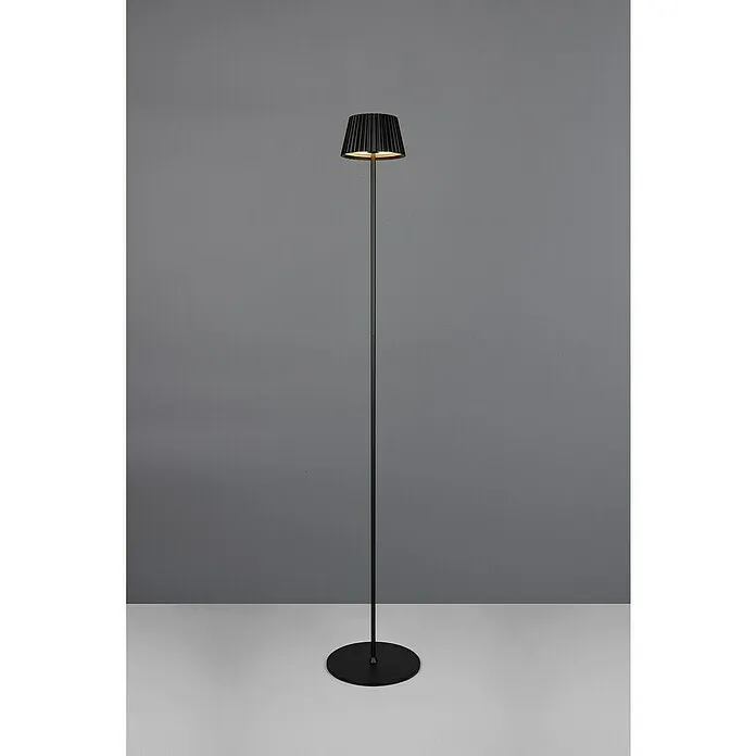 Professionele Kwaliteit Trio Lighting Staande ledlamp Suarez 123 cm - Zwart, Hoogte: 123 cm