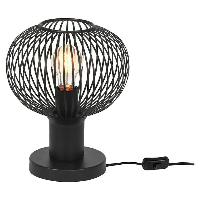 Trio Lighting Decoratieve tafellamp Gila - 10 W, Zwart, GU10 met Bewegingssensor