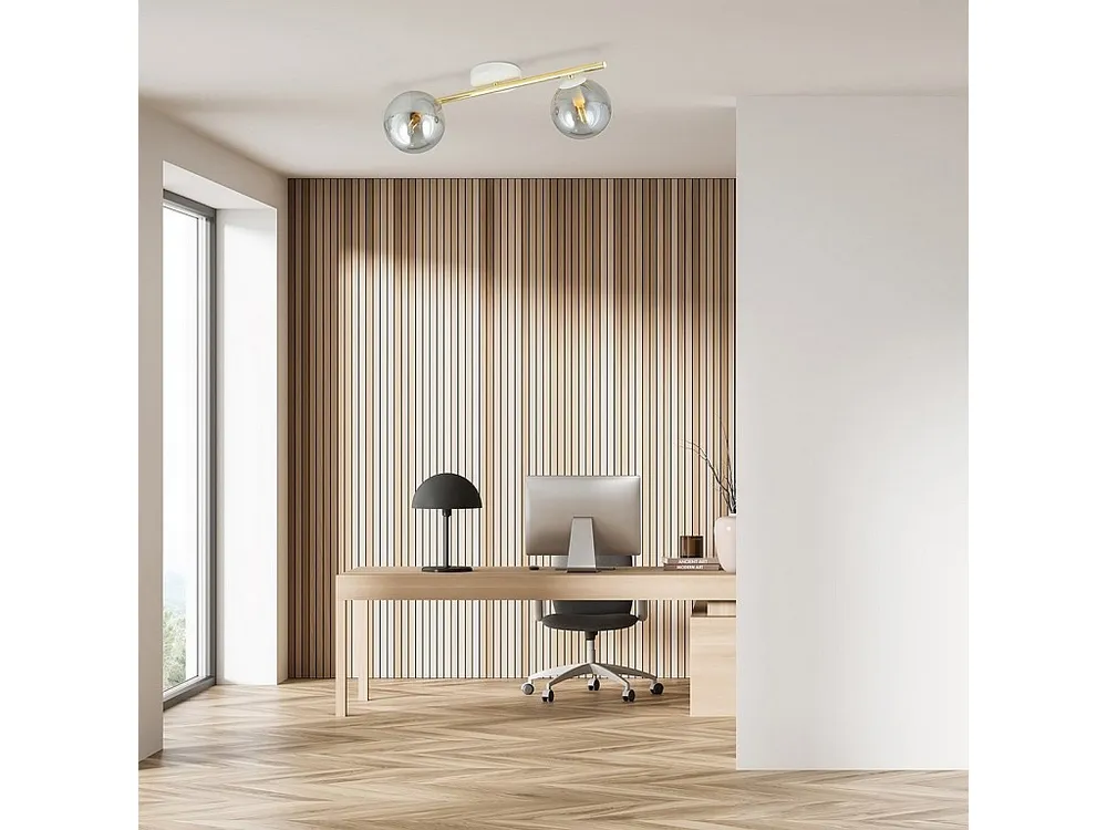 Plafonnier Splendi, Or, 55x20x29 cm, EPIKASA met T5/T8 Vervanging