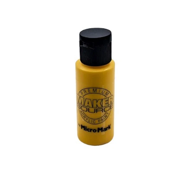 Makersource Acrylic Paint Micro-Mark, Mid Zonnegeel, 60ml