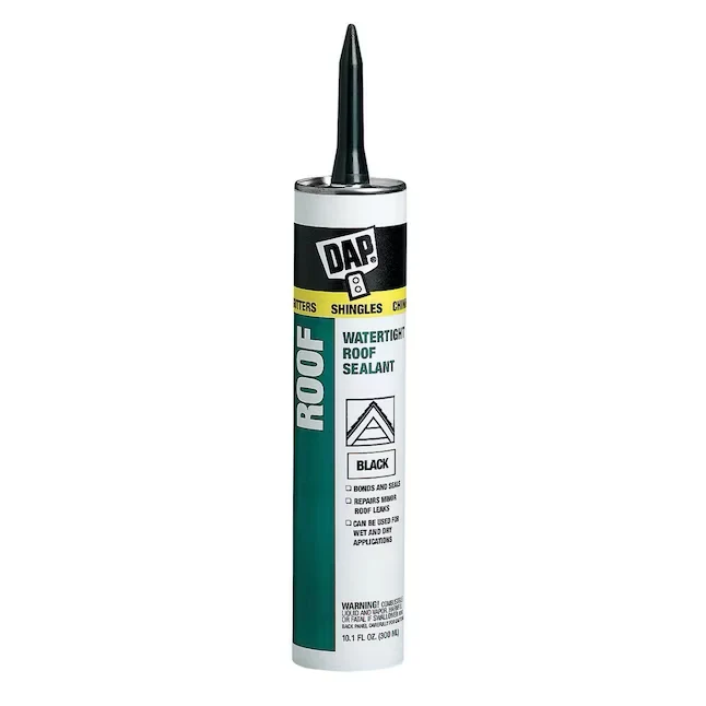 Buitenmuur DAP Roof Sealant 10.1-oz Black Paintable Innovatief Sealant Caulk