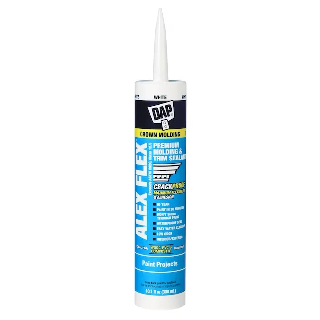 DAP ALEX Flex 10.1-oz Sneeuwwit Paintable Latex Caulk