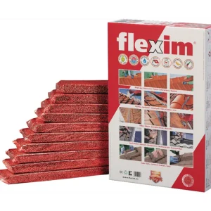 Flexim dakmortel - grootverpakking - rood - 20 liter