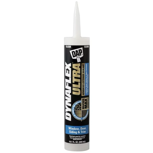 DAP Dynaflex Ultra 10.1-oz Clear Paintable Rubber Caulk
