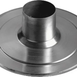 Ubbink plakplaat t.b.v. multivent dakdoorvoer 131mm