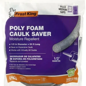 Frost King C22H 1/2-Inch 20-Foot Caulk Saver - Grauw