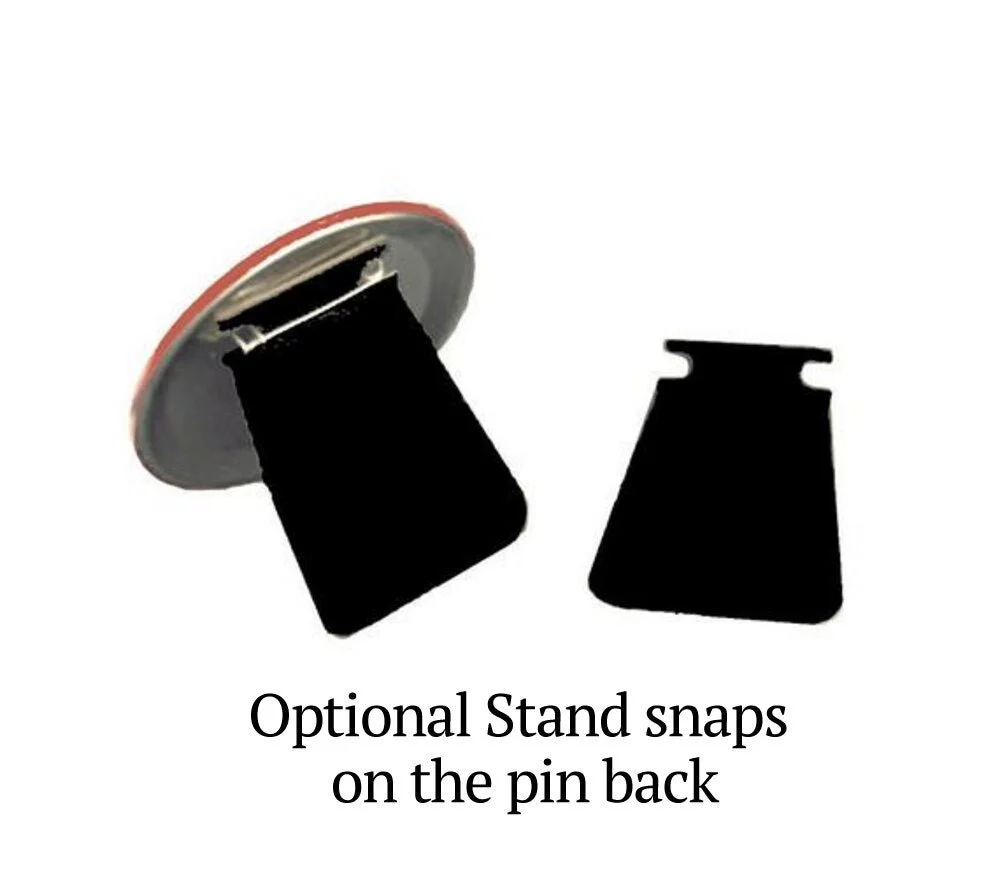 Versterkte Angel Devout Memorial Button Pin (Pack 10)