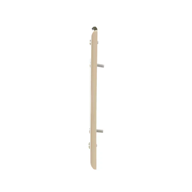 Drievoudig cilinder Eaton 2-Gang Midsize Ivory Veiligheidsplastic Indoor Toggle/Decorator Wall Plate