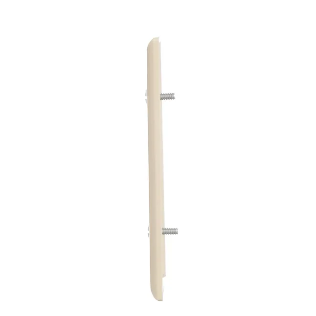 Eaton 1-Gang Standard Size Ivory Poly Indoor Toggle Wall Plate