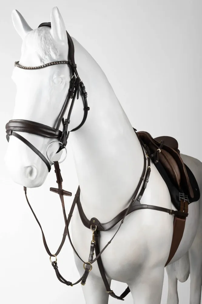 Hampstead Leather Breastplate Cappuccino P