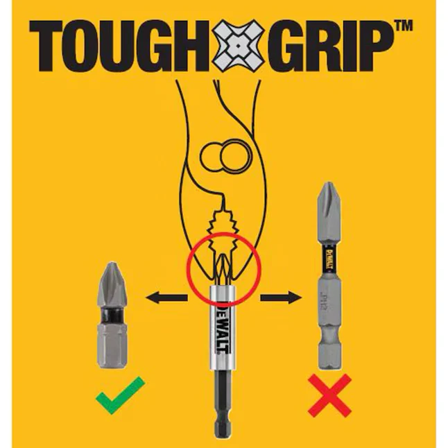 DEWALT Tough Grip Screwdriver Bit Set (27-Piece)